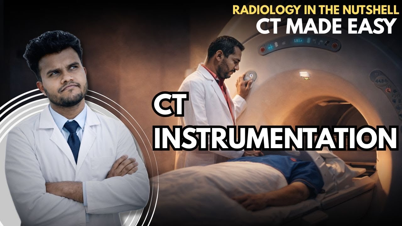 CT Instrumentation Explained | How CT Scan Works | Radiology in the Nutshell | #computedtomography