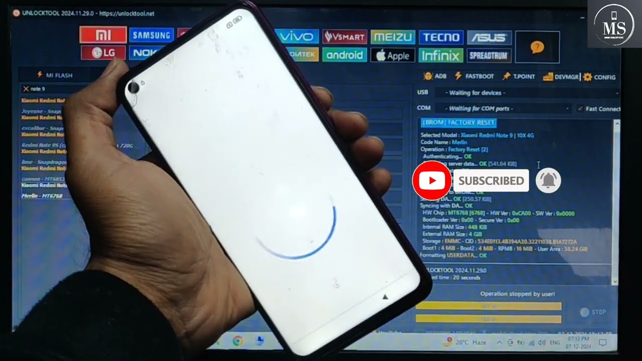 REDMI NOTE 9 / 10x 4g  PATTERN LOCK REMOVE || FRP UNLOCK ONLY ONE CLICK🤩