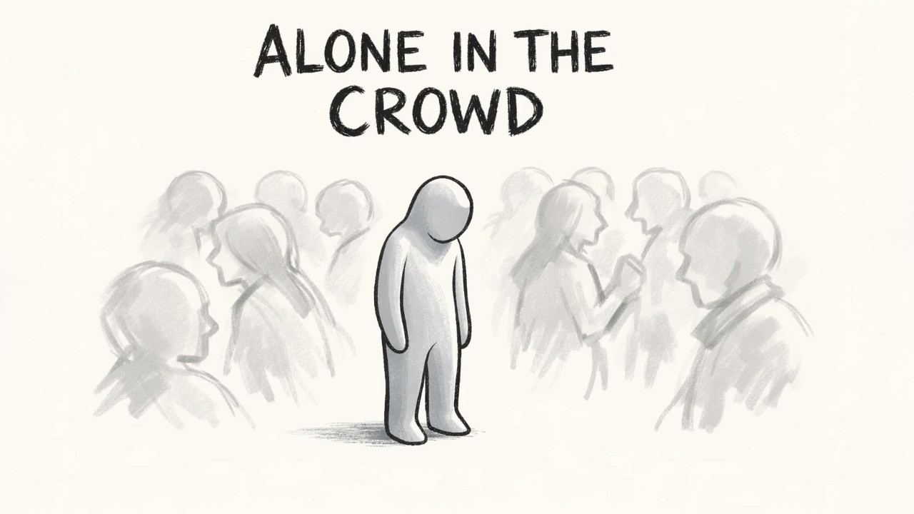 Psychology of People Who Feel Lonely in a Room Full of People