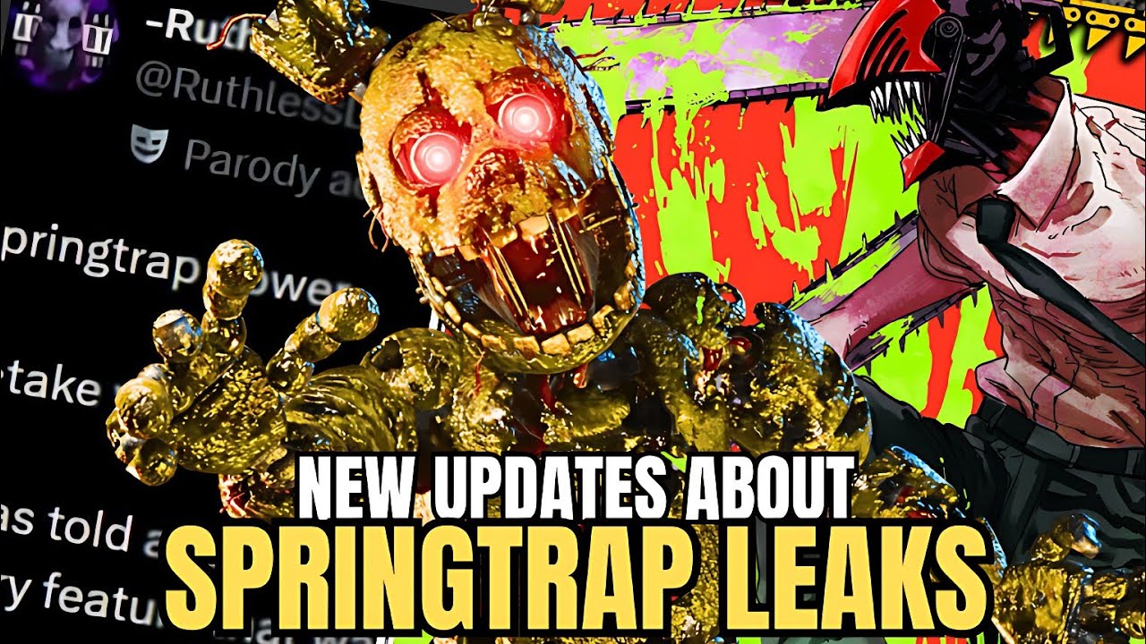 RUTHLESS RESPONDS TO SPRINGTRAP LEAKS POWER & MORE!! | Dead by Daylight
