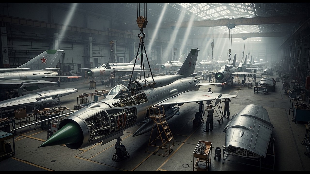 Inside the MiG-21 Fighter Factory: How the Legendary Soviet Jet Was Built