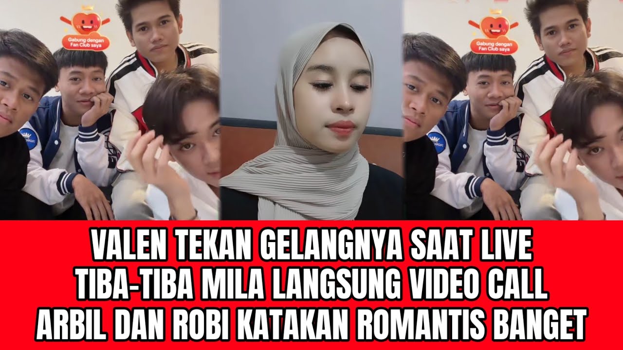 Kocak Valen Tekan Gelangnya Saat Live, Tiba-tiba Mila Langsung Video Call!