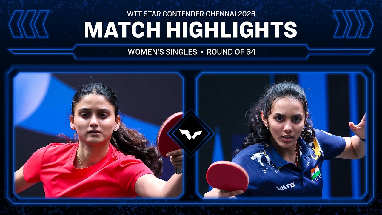 Shruti Amrute vs Taneesha Kotecha | WS R64 | #WTTChennai 2026