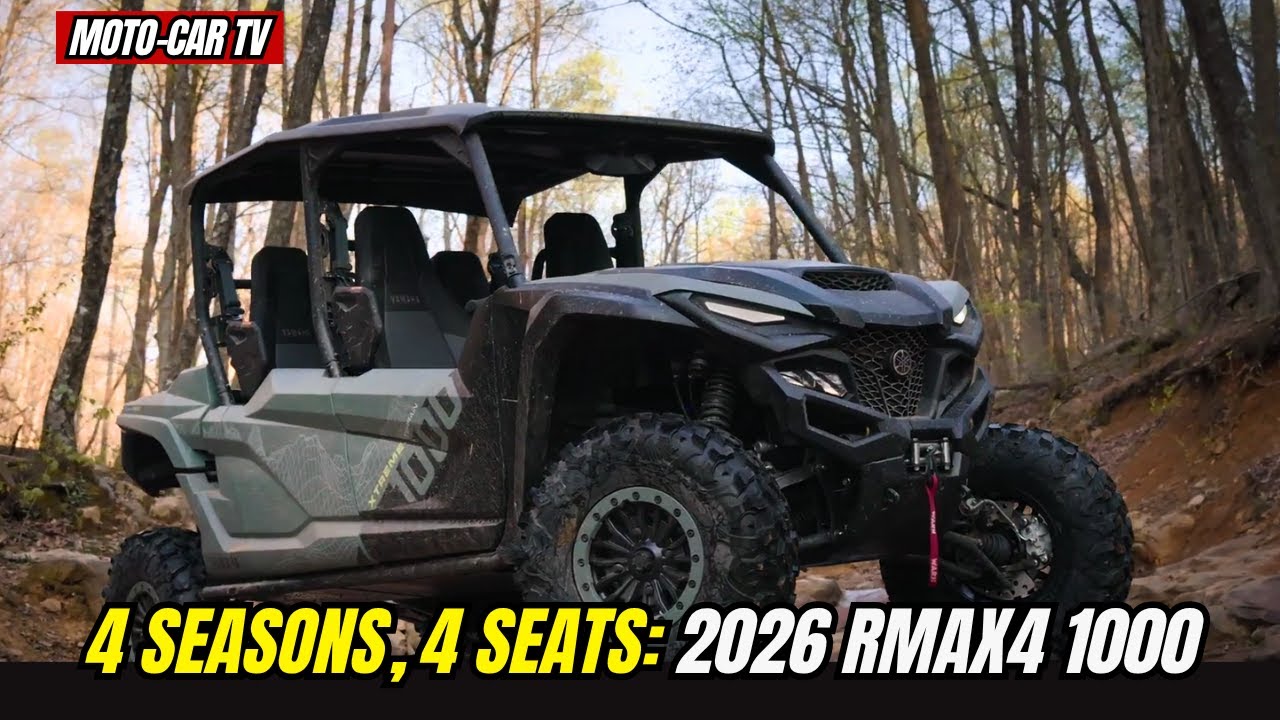 RMAX4 1000: почему мотовездеход Yamaha 2026 года — ЛУЧШИЙ вариант для семьи и работы (подробный а...