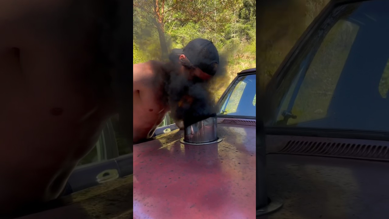 ШУТКА С ЧЕРНЫМ ДЫМОМ (ОН НЕ МОГ ВИДЕТЬ ПОСЛЕ) #Cummins #дизель