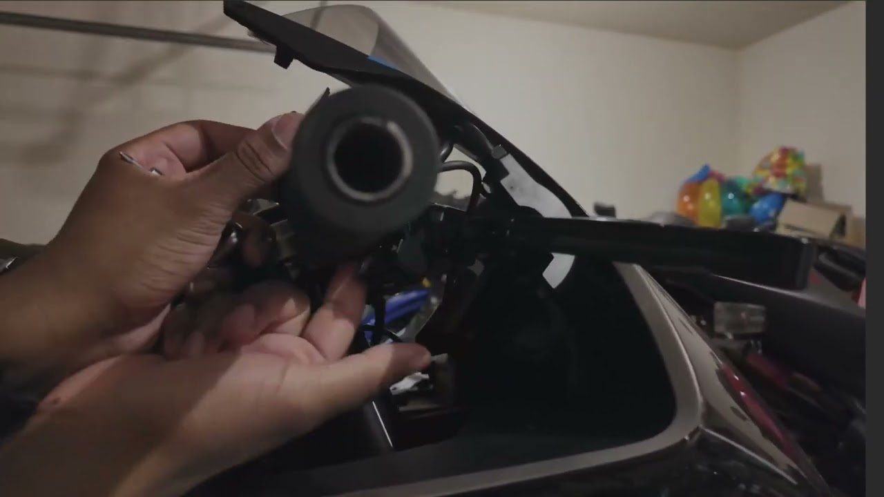 CFMOTO 675SS Throttle Adapter Install