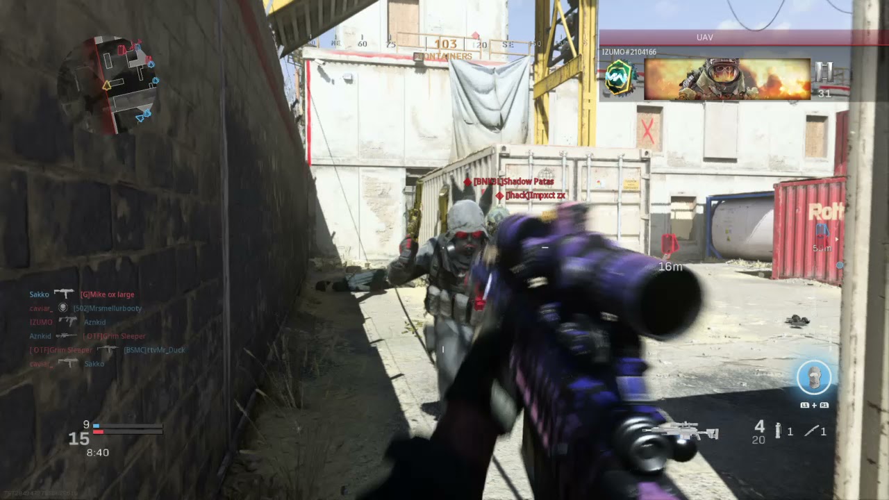 Close-range AX-50 collateral