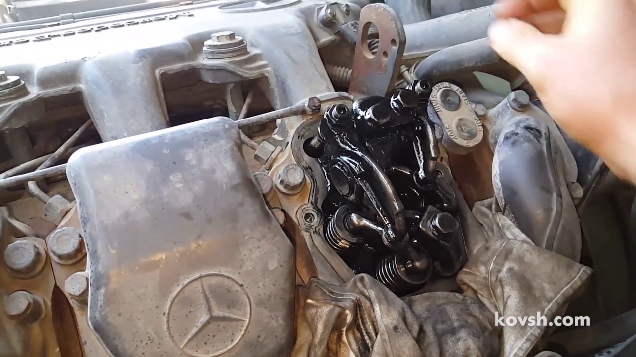 Причина пропадания компрессии на Mercedes Benz Actros 12.0d, OM541