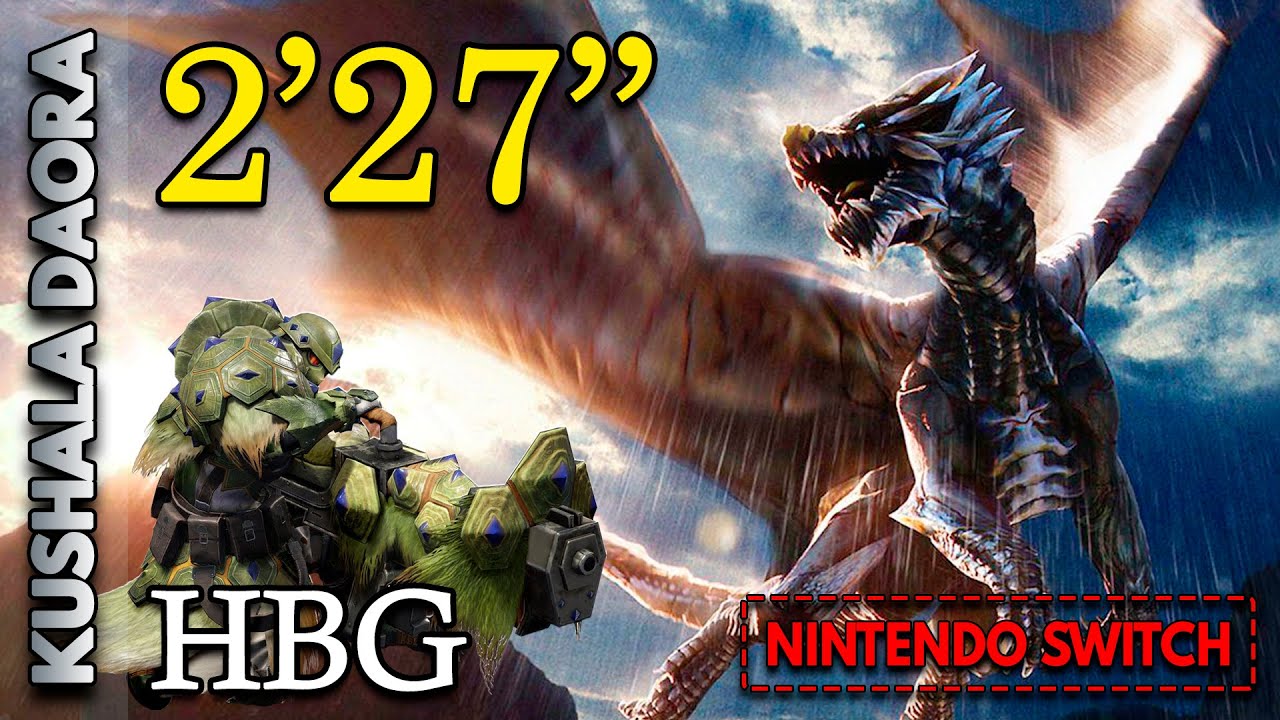 [Switch] MHRise | HBG Kushala Daora 2'27