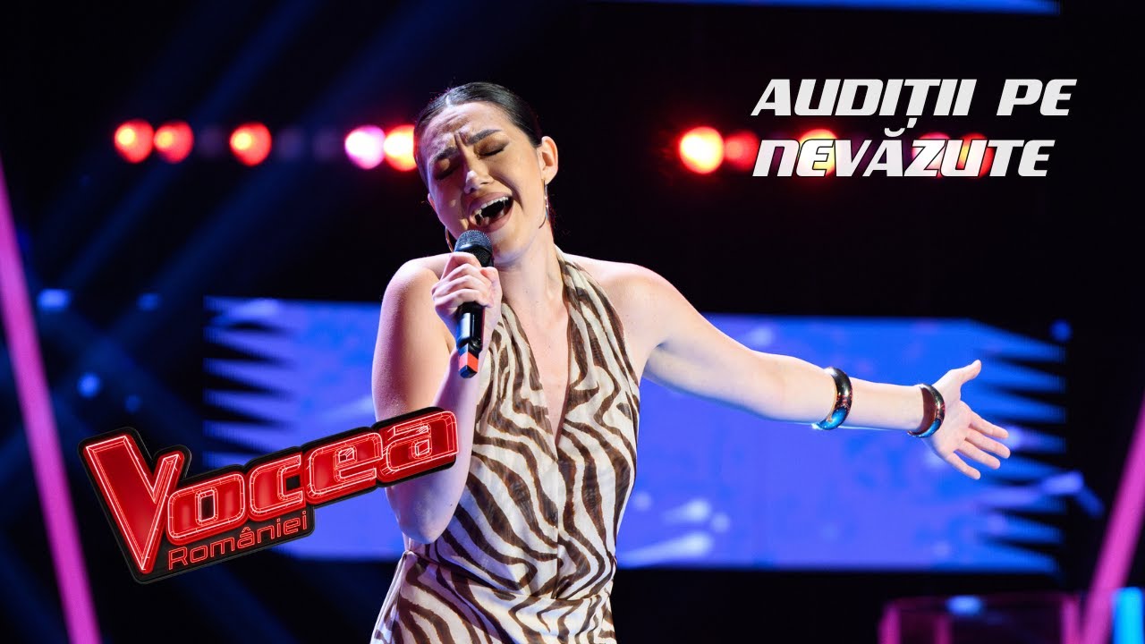 Silvia Tache - &rdquo;Slow it Down&rdquo; | Audiții pe Nevăzute | Vocea Rom&acirc;niei | Sezonul 13