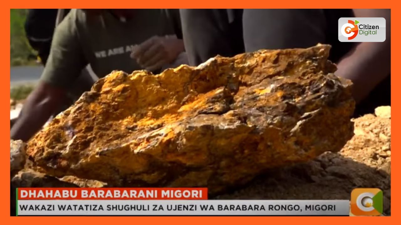 Wakazi wa Rongo wakusanya mawe wanaosema yana dhahabu