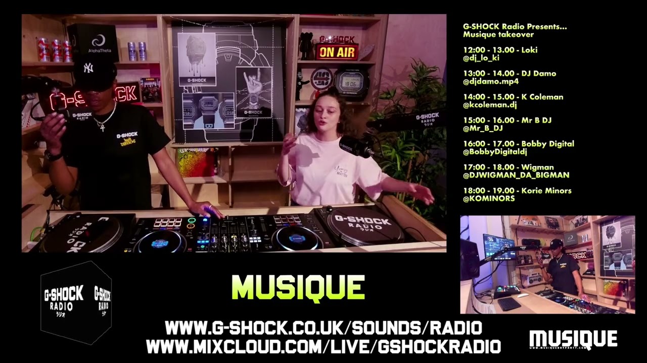 K COLEMAN LIVE AT G-SHOCK LONDON RADIO