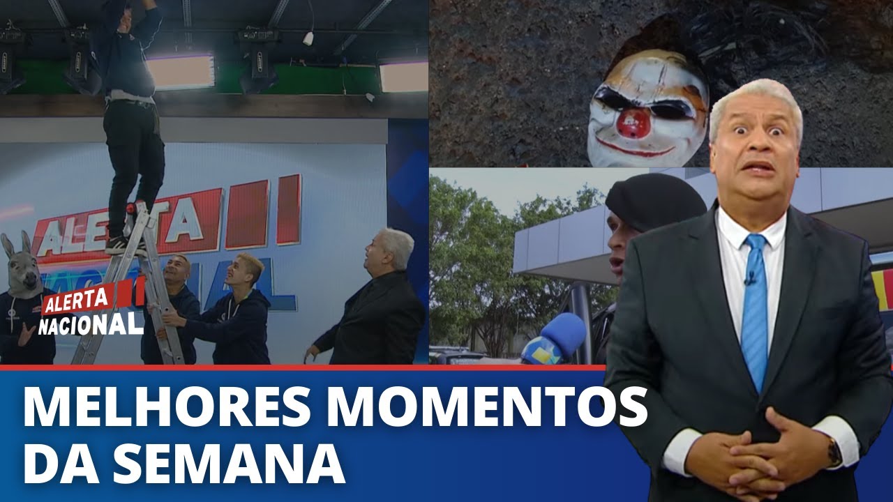 É PALHAÇO FAZENDO GRAÇA, É BANDIDO AMEAÇANDO O BOPE | MELHORES MOMENTOS ALERTA NACIONAL