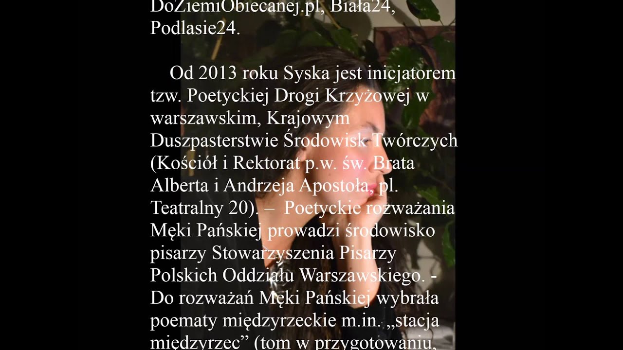 Zapowiedz tomiku Agnieszki Syskiej 