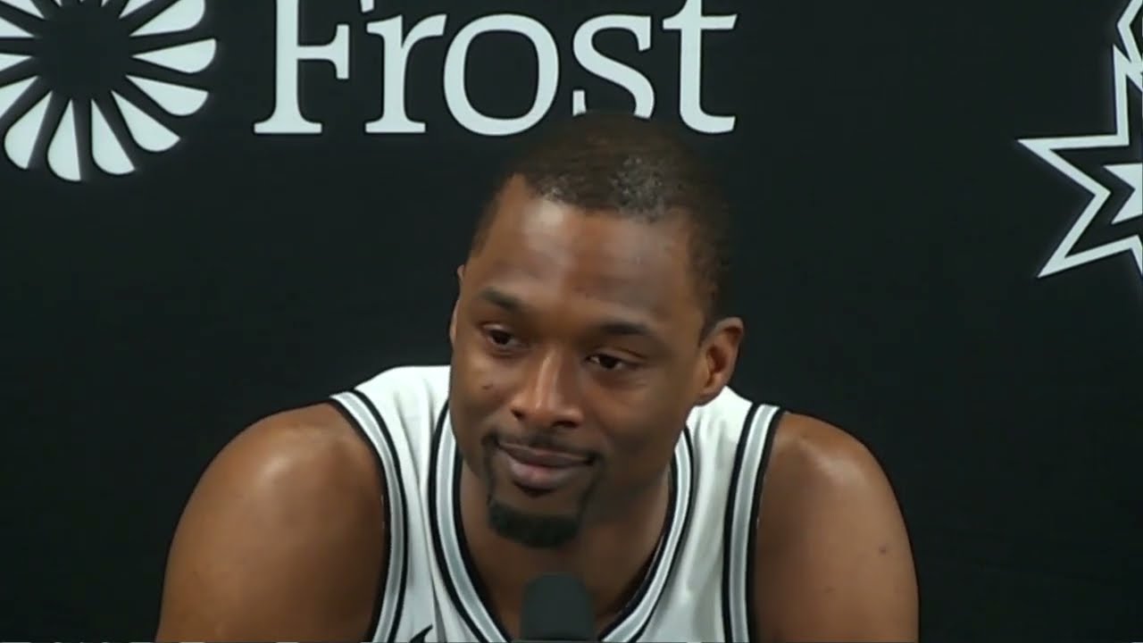 Harrison Barnes PostGame Interview | Utah Jazz vs San Antonio Spurs
