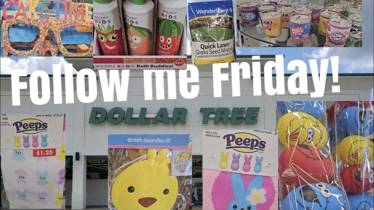 Follow Me Friday! 3/7/25 #dollartree  #easter  # #shopwithme