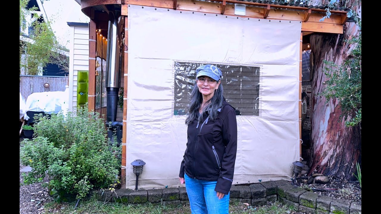 Creating A Winter Retreat With Canvas Walls & Winter Gardening Tips For Beginners