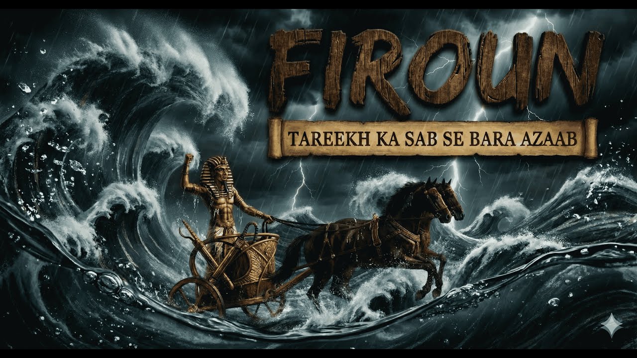Allah Ne Firaun Ko Kaise Tabah Kiya? | Hazrat Musa AS Aur Samandar Phatne Ka Waqia