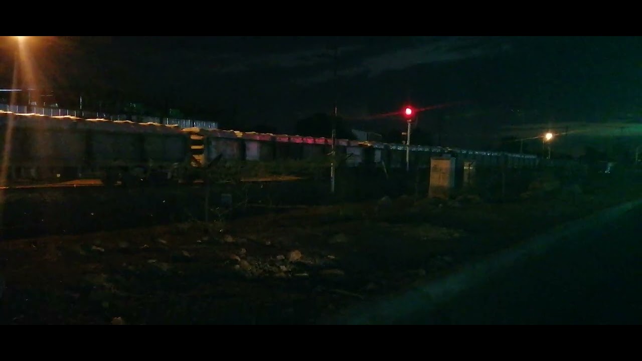 Botswana Railways BD 548 Arrives In Mahalapye With Drop Sided Gondolas