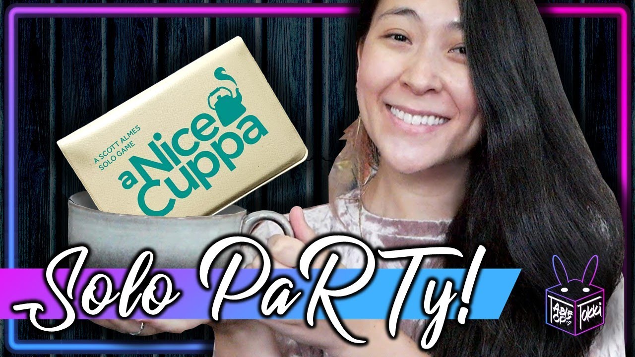 Хорошая чашечка чая 🍵 | Вечеринка для настольной игры в одиночку!!! (Прохождение и обзор/обучение...