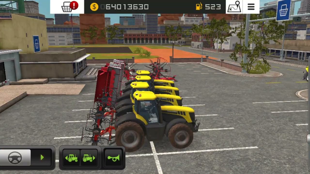 Fs18 farming👍જીસીબી ટ્રેક્ટર 🚜સમી લીટર ગેમ😱#ગેમ #વીડીયો #ટ્રેક્ટર#gaming #comedy#funny #gujjucomedy🚜