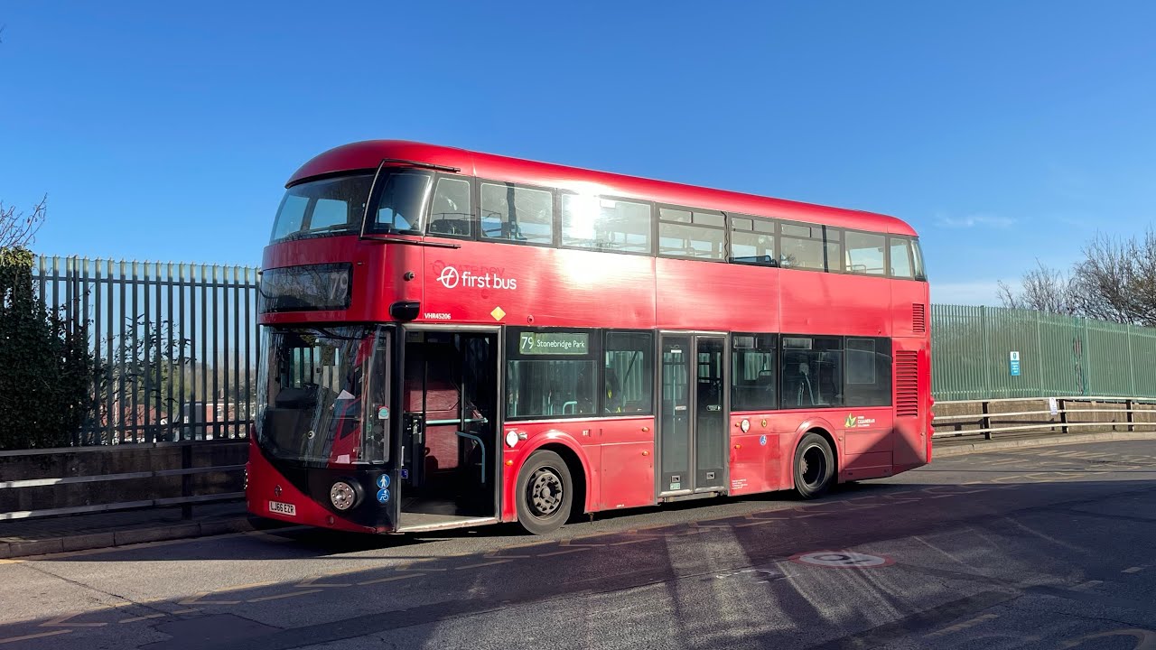 *[RARE + STRONG BATTERIES⚡⚡⚡]* Transport for London B5LH Wright SRM⚡ 39294 (LJ66 EZR) on the 79