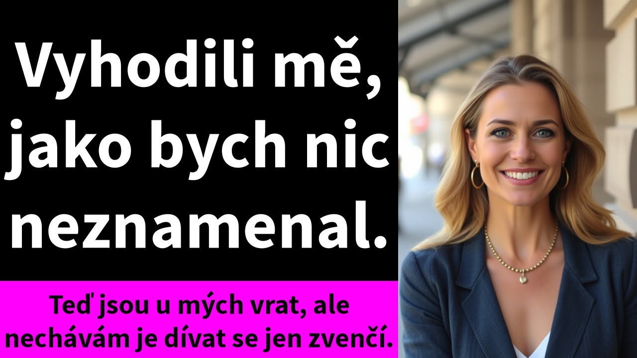 Vyhodili mě, jako bych nic neznamenal. Teď jsou u mých vrat, ale nechávám je jen zvenčí pozorovat.