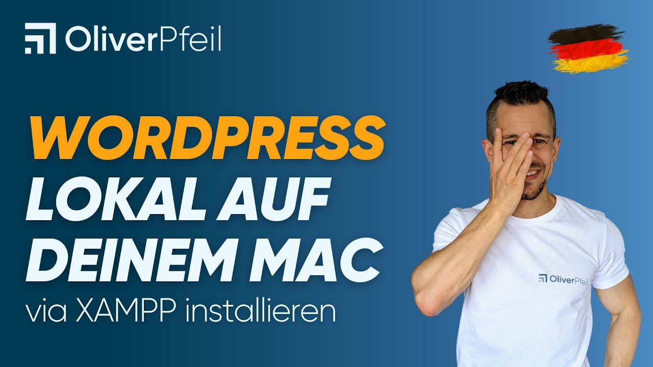 WordPress 6 lokal auf deinem MAC (via XAMPP) installieren 🇩🇪