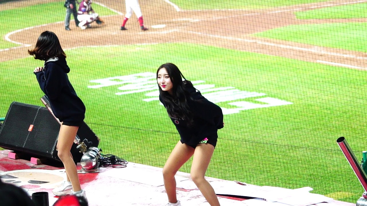 SK와이번스 한국시리즈 진출! 플레이오프 5차전 한동민선수 끝내기홈런! 치어리더다연 반응은?