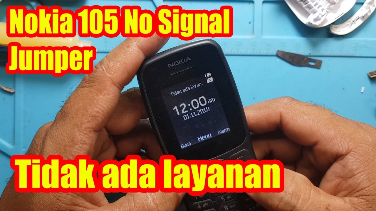 Perbaiki nokia 105 tidak ada layanan || Nokia 105 ta 1114 no signal / Trick jumper