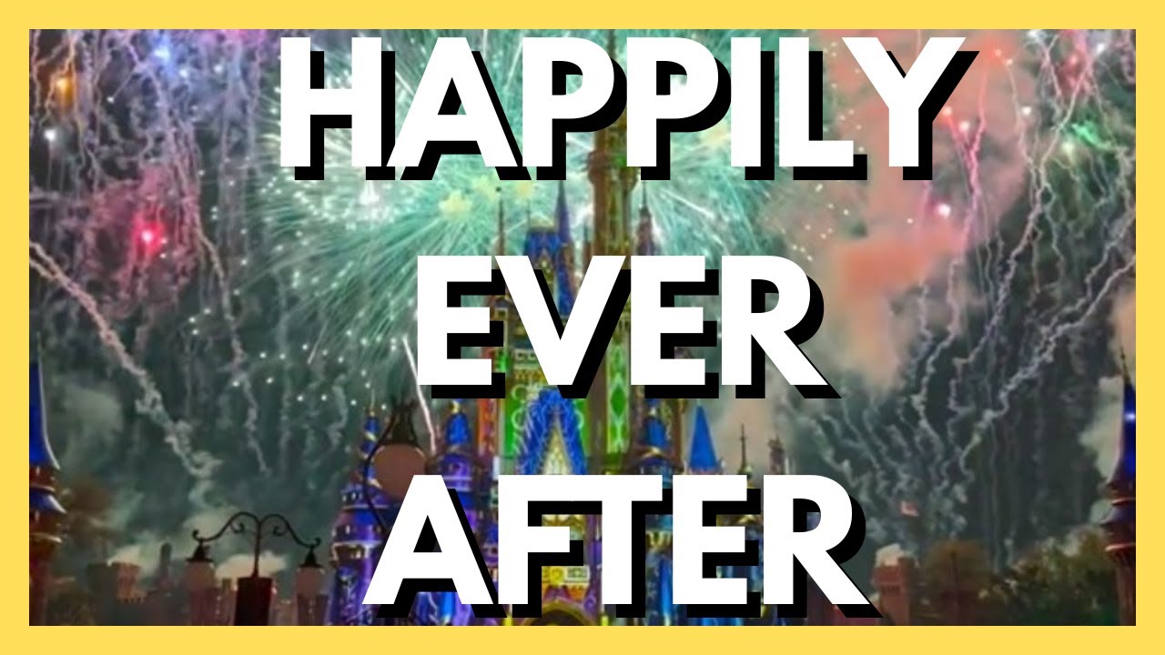 🔴 Happily Ever After Fireworks LIVE