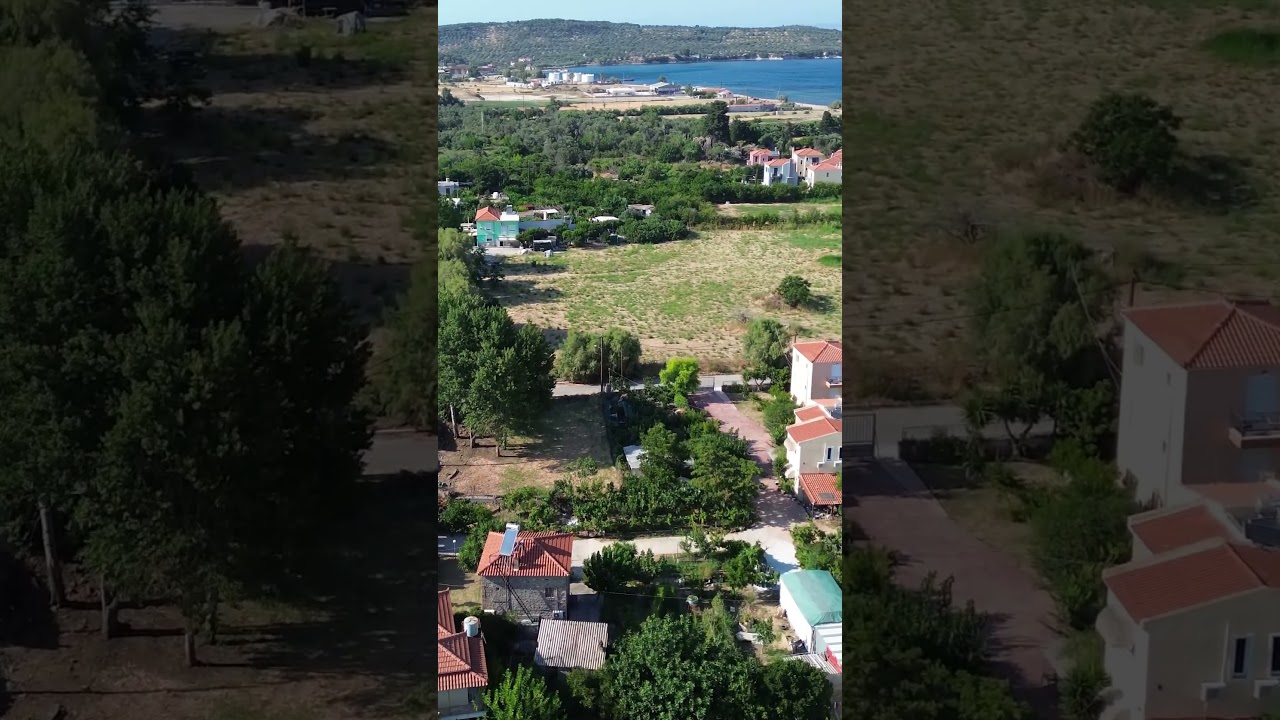 Panagiouda #lesvos #greece #village #greekislands #port #beach #summer #drone #travel #&lambda;έ&sigma;&beta;&omicron;&sigma; #sea