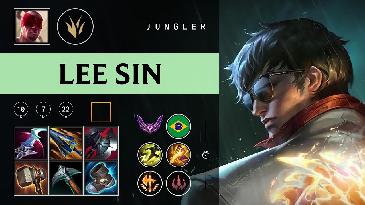 Lee Sin Jungle vs Udyr - BR Master Patch 26.03