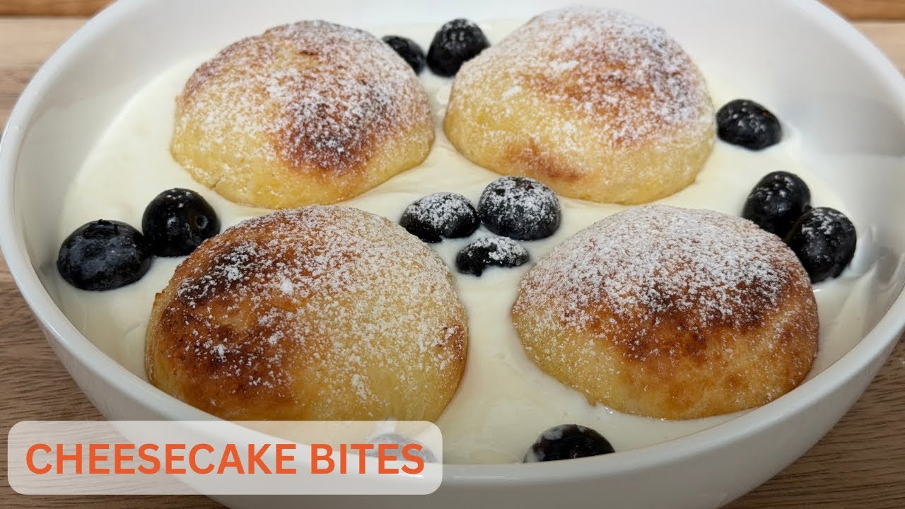 These Air Fryer Cheesecake Bites Disappear in Minutes