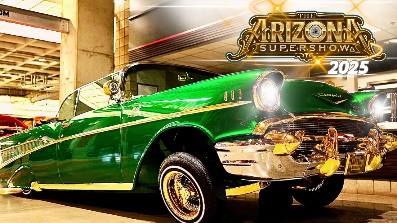 THE ARIZONA SUPERSHOW 2025 - MEGA LOWRIDER EVENT - Part 1