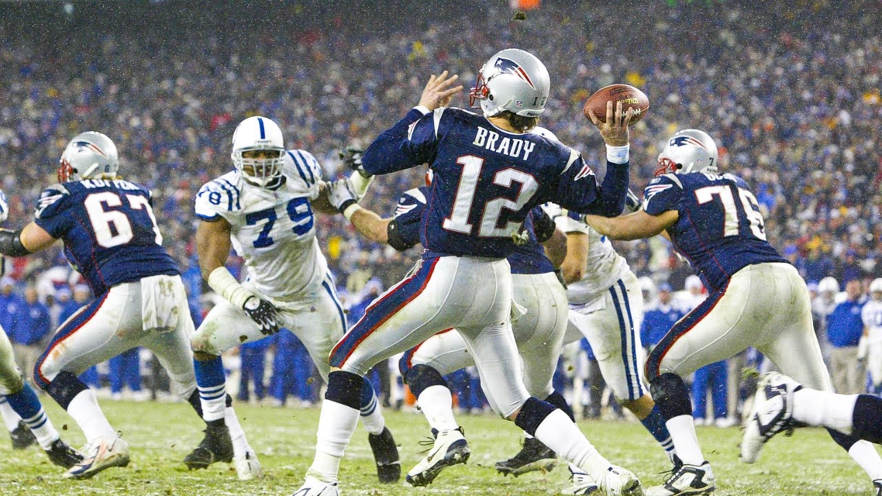 Tom Brady's Patriots vs. Peyton Manning's Colts | 2004 Patriots AFC Divisional Throwback