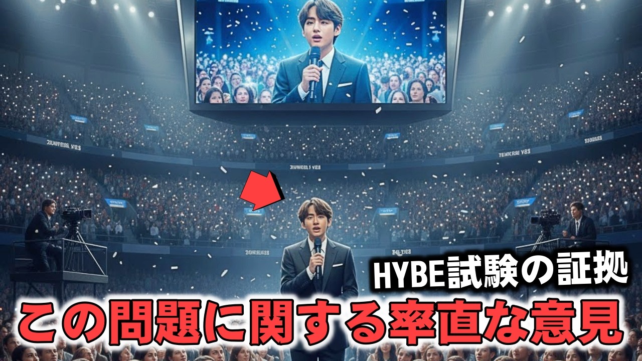 2分前、テテはHYBE裁判で証拠として声を上げた。