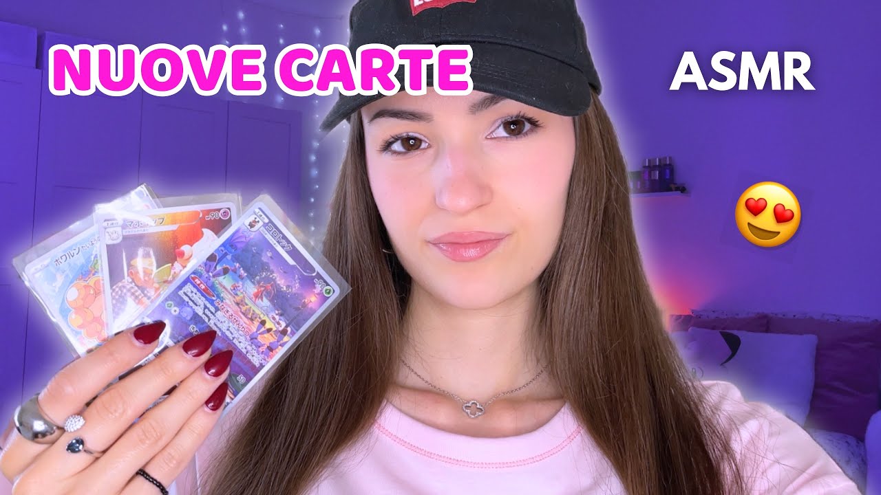 Ho comprato NUOVE CARTE Pokémon! (ti prego guardale) | ASMR ITA