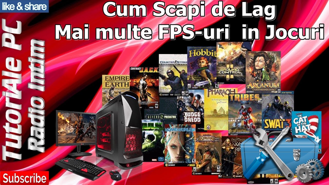 Cum Scapi de Lag - Mai multe FPS-uri  in Jocuri