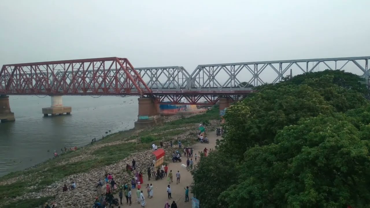 #নদীতে এত পাশাপাশি ৩টি সেতু আর কোথাও নাই!#মেঘনা সেতু#anderson bridge#vairab rail bridge#nittabangla#