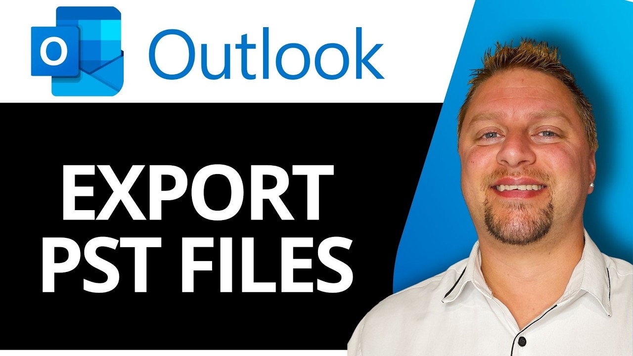Как экспортировать PST-файлы в Outlook | Учебное пособие по Outlook 2026