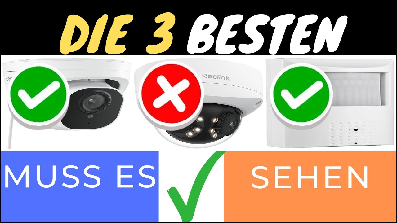 DIE 3 BESTEN IP KAMERA DOME 8MP POE 2025 🔍📸 – UNSCHLAGBARE BILDQUALITÄT & SICHERHEIT!