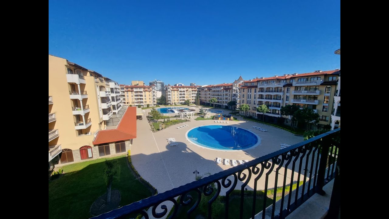 1-Bedroom apartment with Pool View in Royal Sun, Sunny Beach