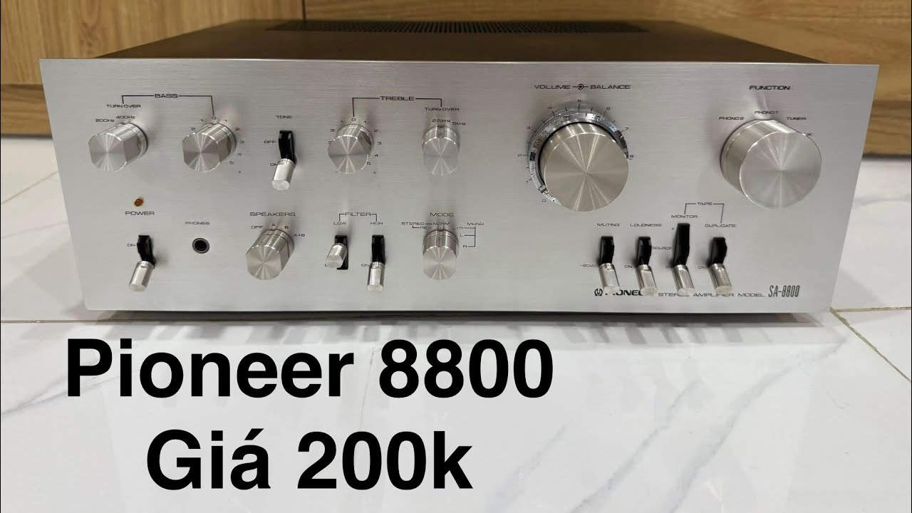 Amply Pioneer 8800 Giá 200k 
