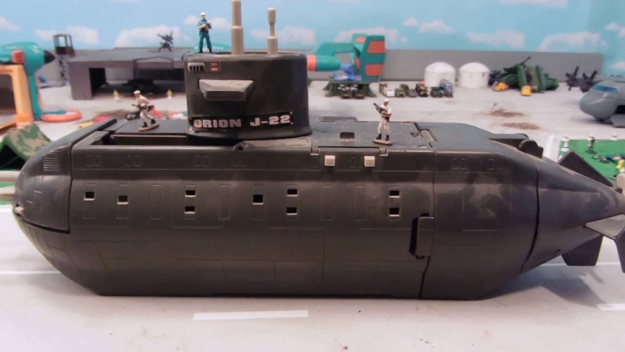 MICROMACHINES SUBMARINE TOY REVIEW!