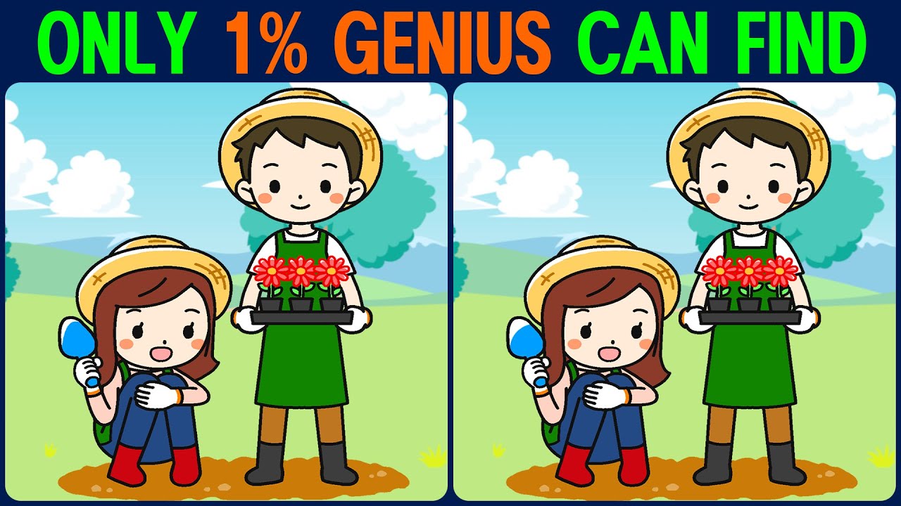 【Find the Difference】 99% of people can't find all the differences!