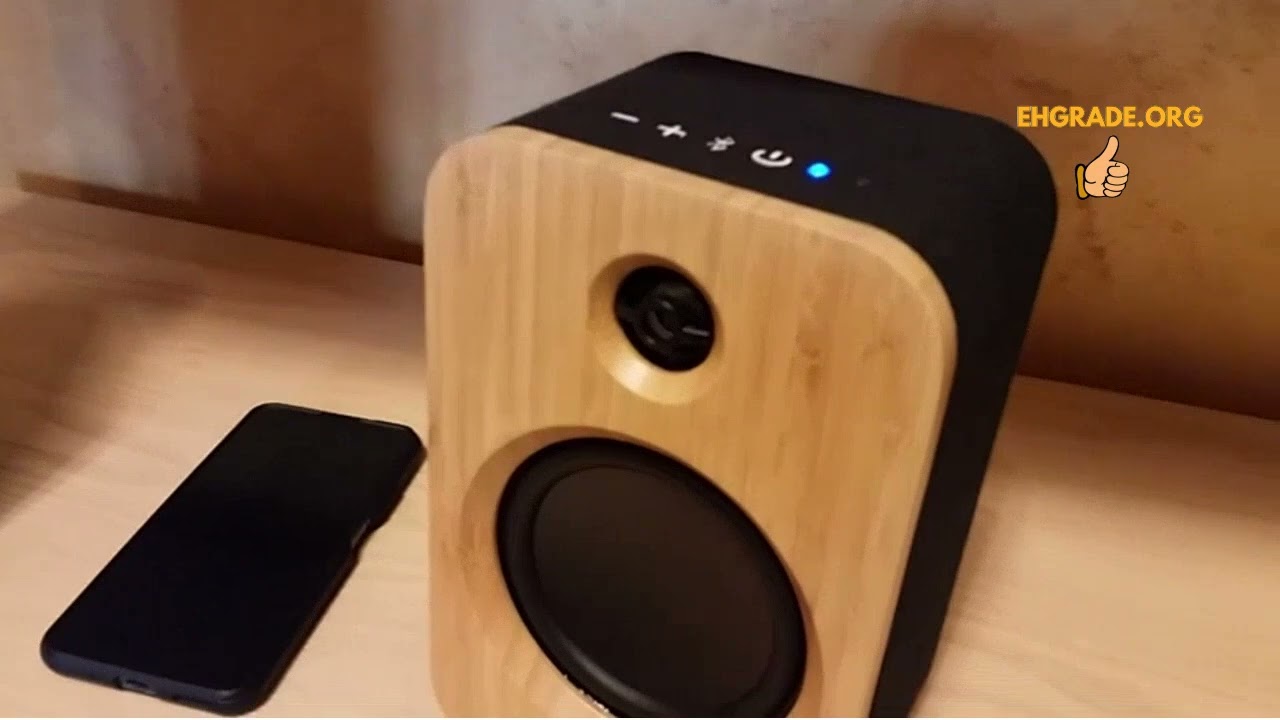Review House of Marley Get Together Duo, Powerful Bookshelf Speakers with Wireless Bluetooth Connect
