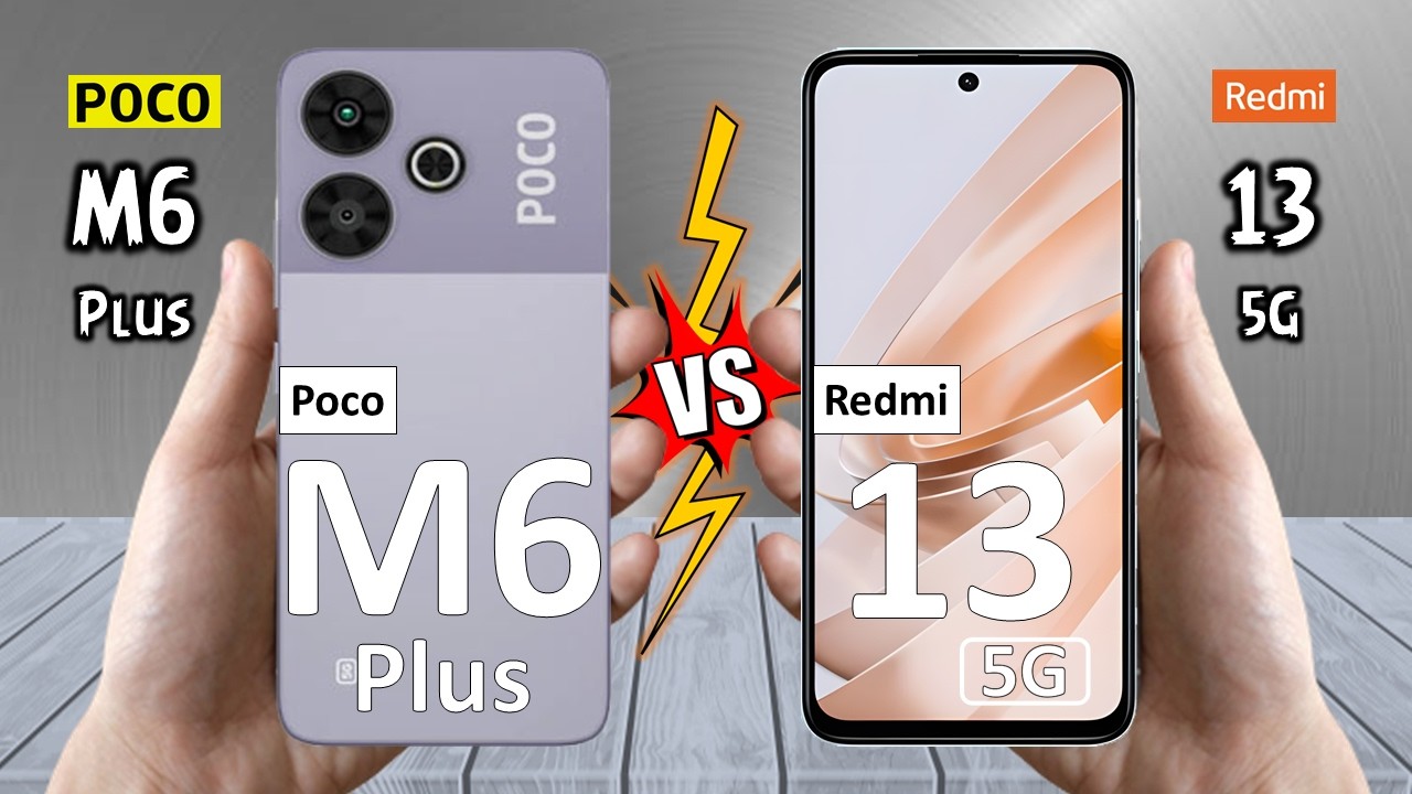 Poco M6 Plus Vs Redmi 13 5G - Full Comparison 🔥 Techvs