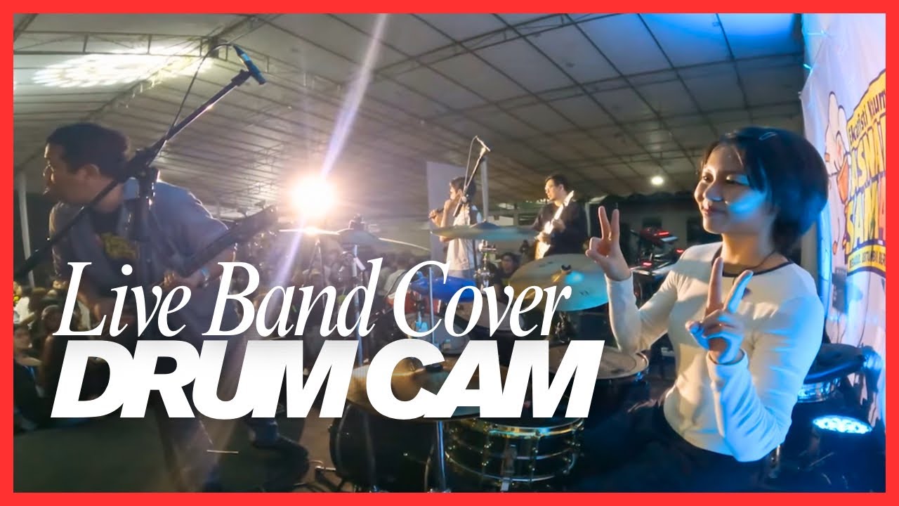 Live Band Cover at Catholic Youth Festival || DRUM CAM