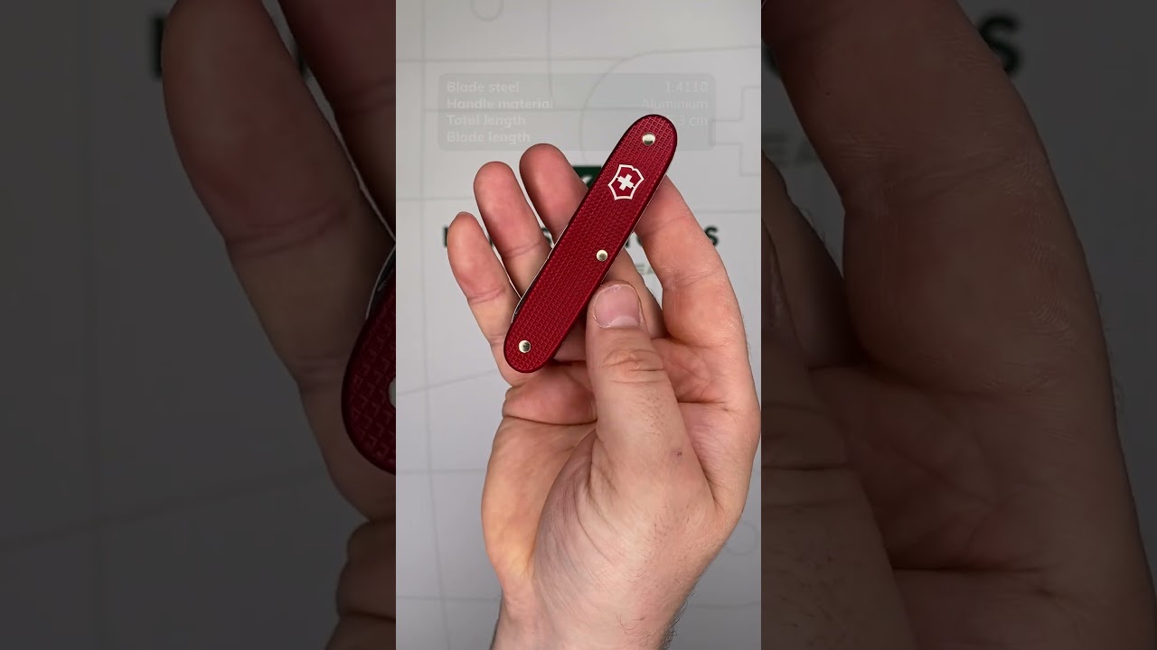 Victorinox Companion X Alox Red 0 8070 20 Swiss pocket knife without blade